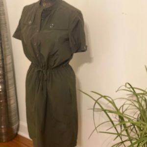 Burberry Olive Dress
